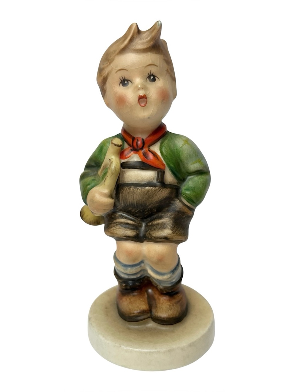 Vintage Goebel Hummel TMK 3 Trumpet Boy # 97 Figurine